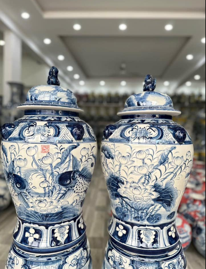 Choé thờ Gốm Bát Tràng 1
